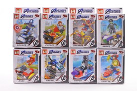 Pack de 8 figuras desarmables MG163